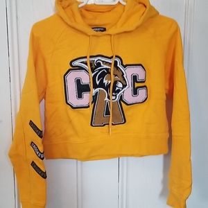 Crooks & Castles 'Beychella' cropped hoodie